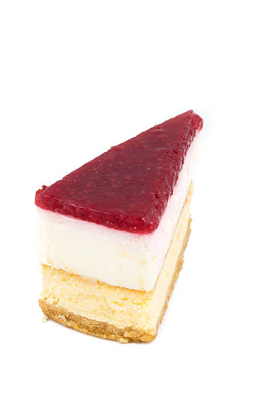 istock strawberry cheesecake on white background isolated 505080339