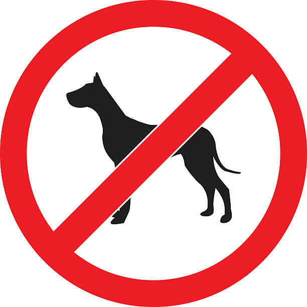 keine hund sign - no eating sign law eating stock-grafiken, -clipart, -cartoons und -symbole