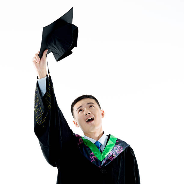 istock Happy male graduate 505086766