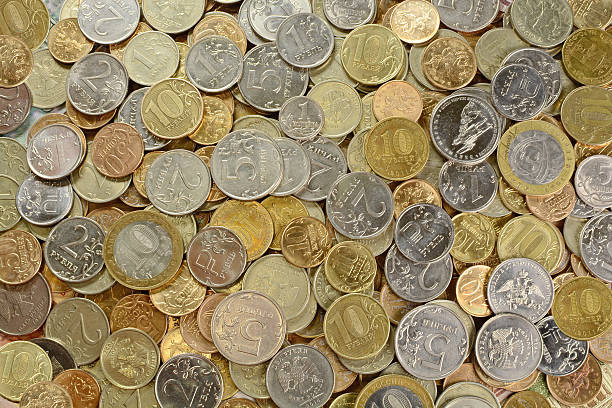 istock Russian metal money 505089722