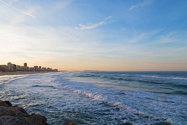 istock Sandy beach near Valencia, Spain. 505091460
