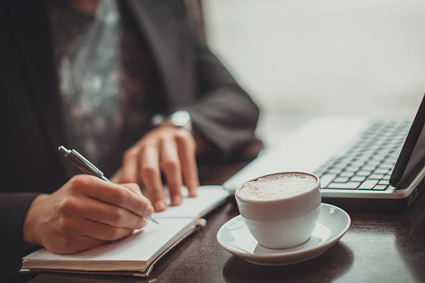 istock Young man in a coffee shop 505098932