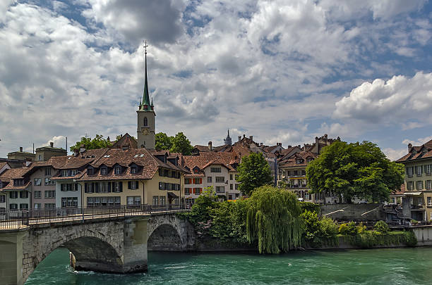 istock bridge over the Aare river in Bern, Switzerland 505114701