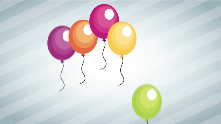 Cartoon Of A Happy Birthday Balloons Border Frame Stock Videos and Royalty-Free Footage - iStock Cartoon Of A Happy Birthday Balloons Border Frame Stock Videos and Royalty-Free Footage - iStock