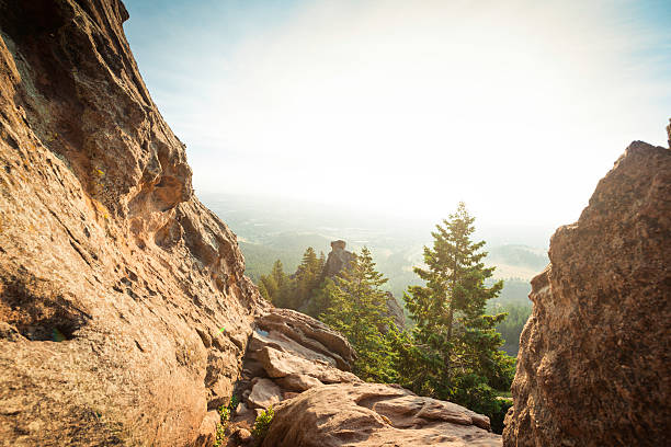 View of Colorado from Nature Trail in the Summer.