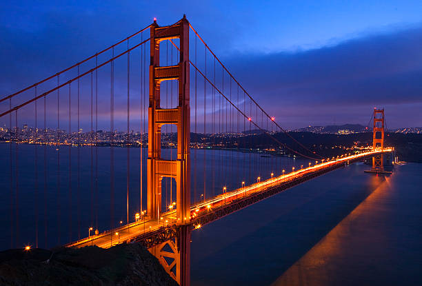 istock Golden Gate Bridge Sunset Evening San Francisco California 505119735