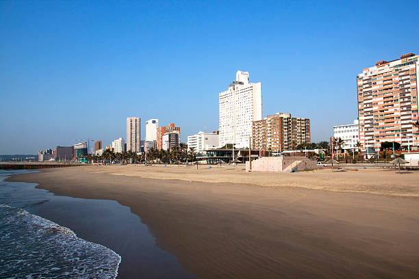 istock Durban Beachfront with Hotels Lining the Golden Mile 505120439