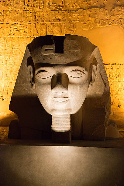 istock Egypt, Luxor temple, Head of Ramses 505121243