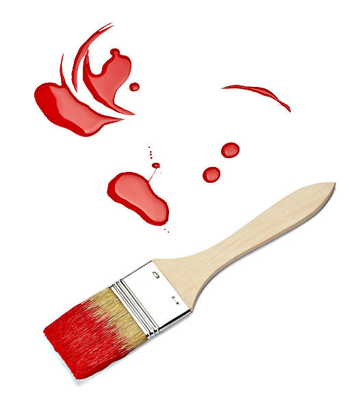 istock paint color tin can and brush 505122788