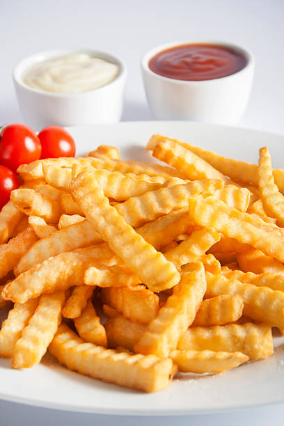 istock French Fries Ketchup And Mayonnaise 505124120