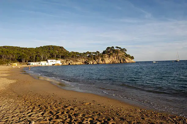 âEl Castellâ Beach, Palamos, Costa Brava, Girona,Spain