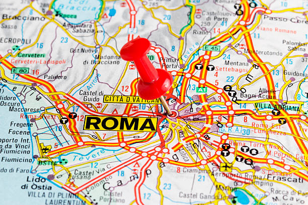 Roma, Rome Map - Italy Europe