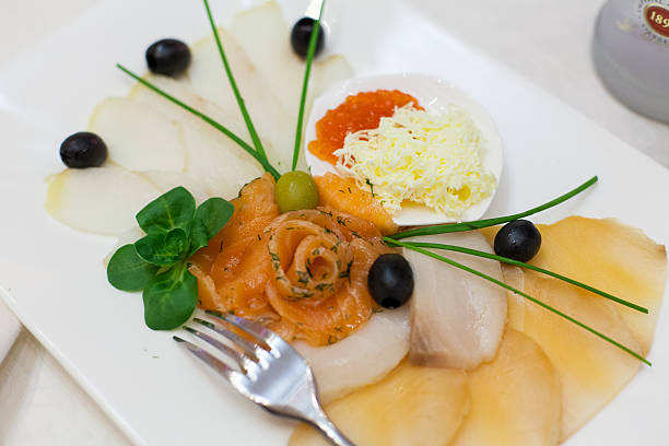 istock dish of fish caviar lemon 505128370