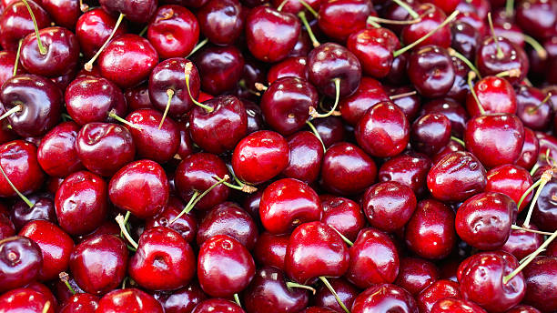 istock Heap Of Fresh Cherries 505128578