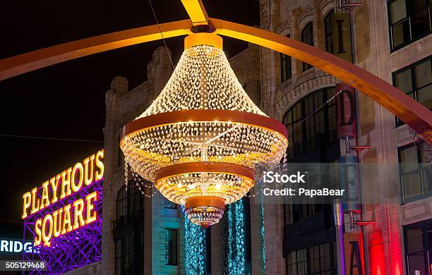 Giant Outdoor Chandelier Stock Photo - Download Image Now - Playhouse, Town Square, Cleveland - Ohio