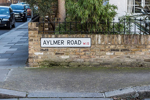 istock Street plates in West London 505130614