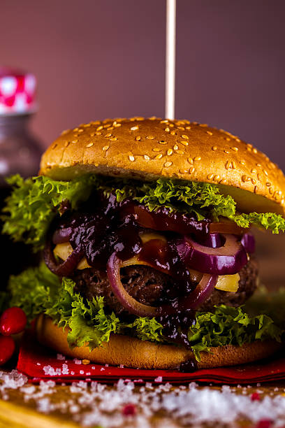 istock Traditional American BBQ with burgers 505137980