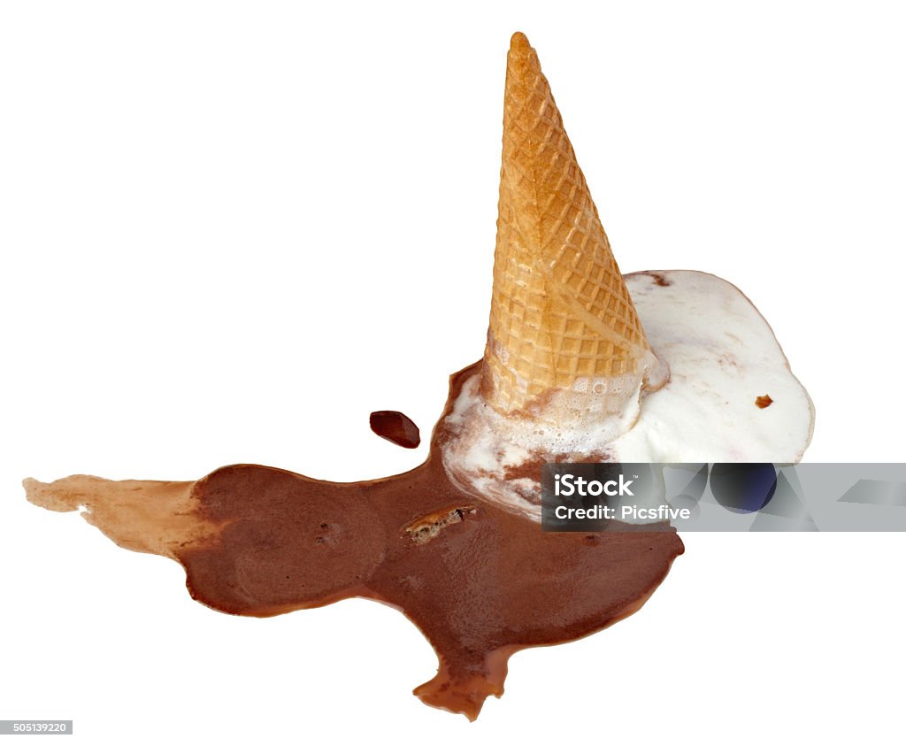 icecream dessert sweet food close up of a melting ice cream on white background with clipping pathclose up of an ice cream on white background with clipping pathclose up of an ice cream on white background with clipping pathclose up of an ice cream on white background with clipping path Chocolate Stock Photo
