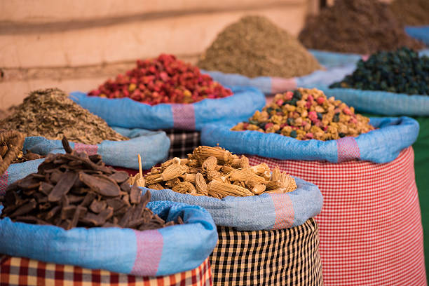 istock Moroccan Spice Market in the Medina 505140170