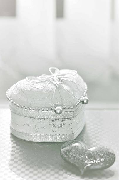 istock Close-up of a heart shape box 505143983