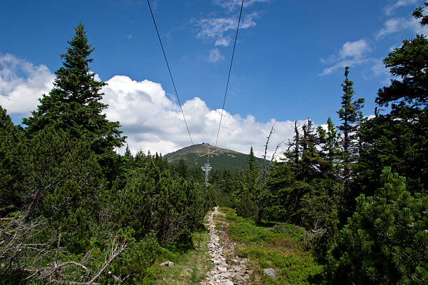 istock Sniezka mountain in Giant Mountains 505145531