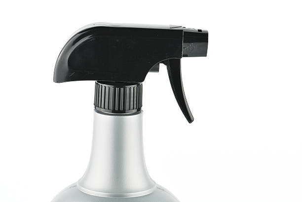 istock Water spray foggy bottle 505146371