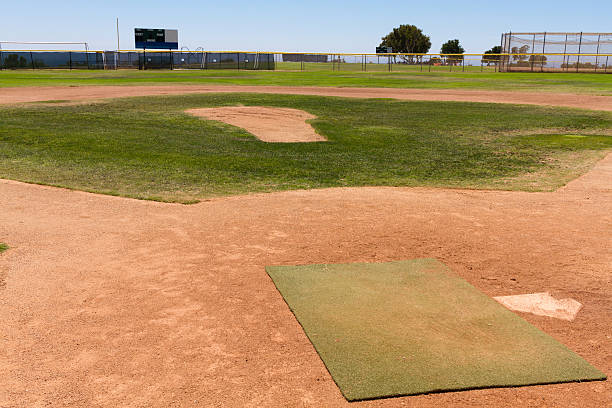 istock Baseball Field by the Pacific Ocean 505164072