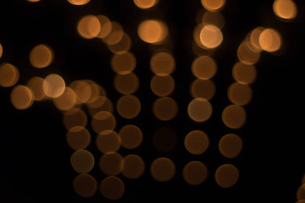 istock Lights out of focus, lens blur (lights, city) 505164348