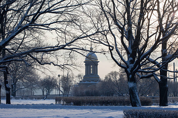 istock winter Park, Trinity square, St. Petersburg, Russia 505165212