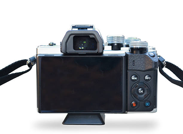 istock Isolated Back Side of Digital Camera with Wite Background 505167264