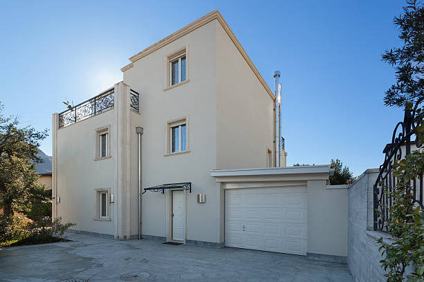 istock white facade of a building 505168240