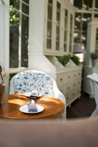 istock coffee table and spoon set in vintage style corner 505168488