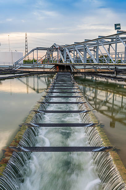 Water Treatment Plant stock photo