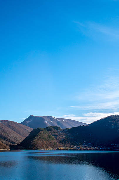 istock Lake and sky in Italy 505168948