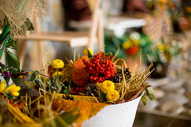 istock autumn decoration of an interior 505169840
