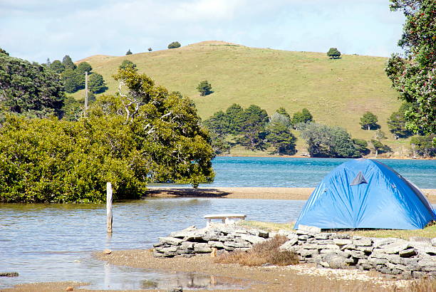 istock Camping Scene, New Zealand 505170166