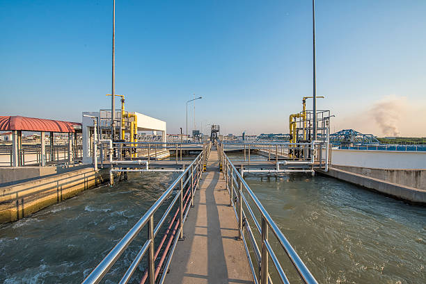 Intake water with Chemical addition process in Water Treatment P