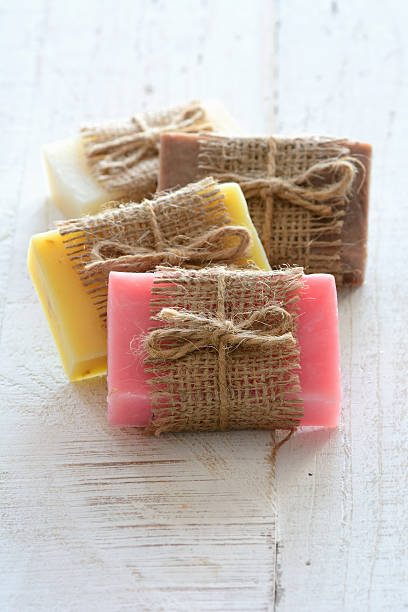 istock Collection of handmade soap 505174392