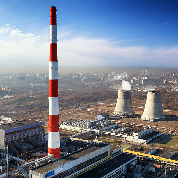 istock Thermal power plant, Moscow oblast 505175392
