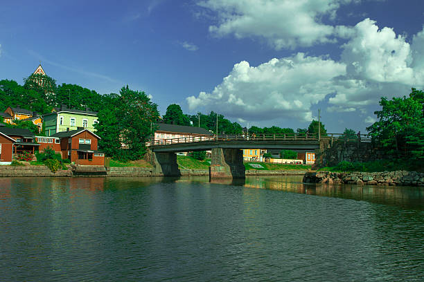 istock Porvoo bridge in Finland 505193329