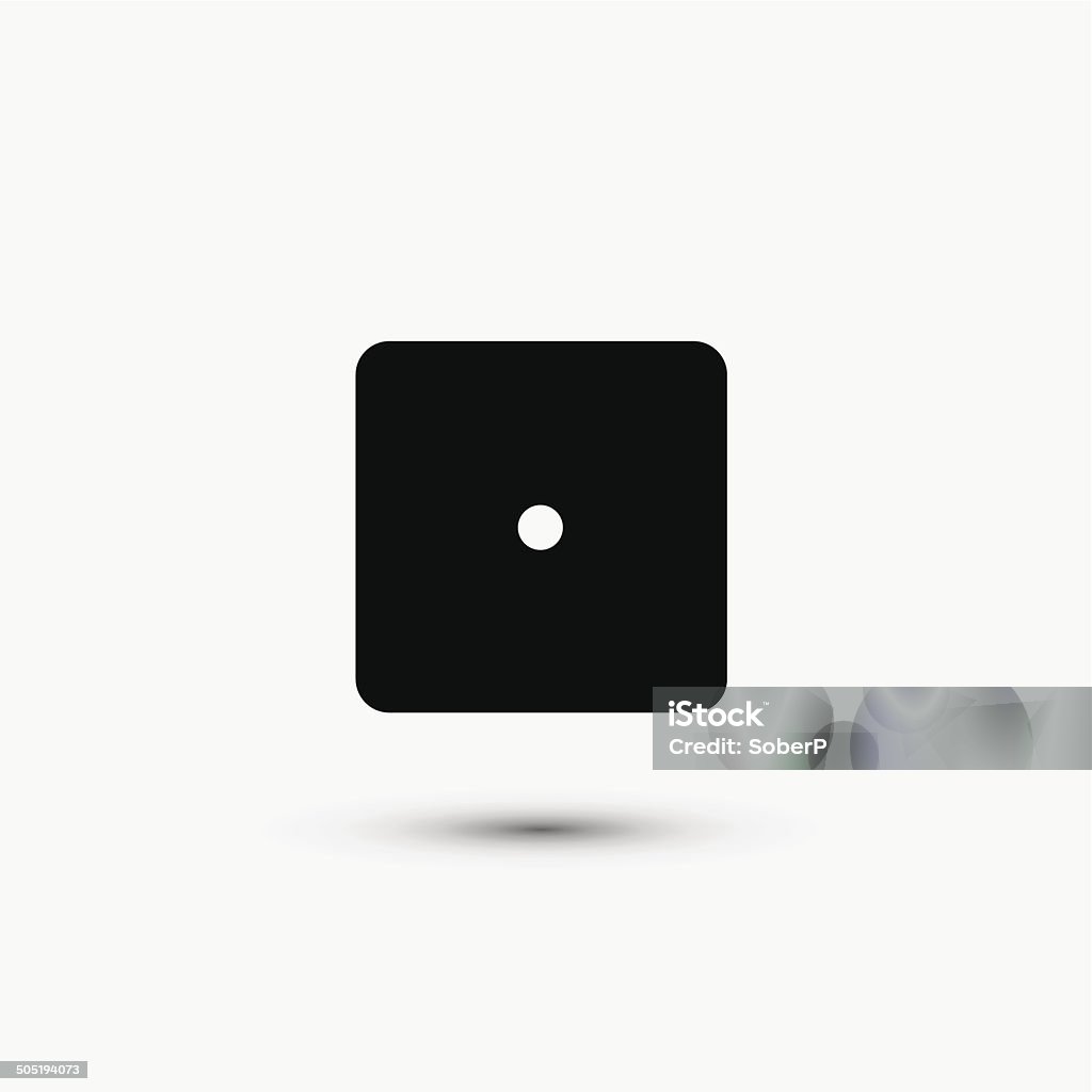 Vektor schwarzen web-Symbol auf weißem Hintergrund.   Eps10 - Lizenzfrei Abstrakt Vektorgrafik