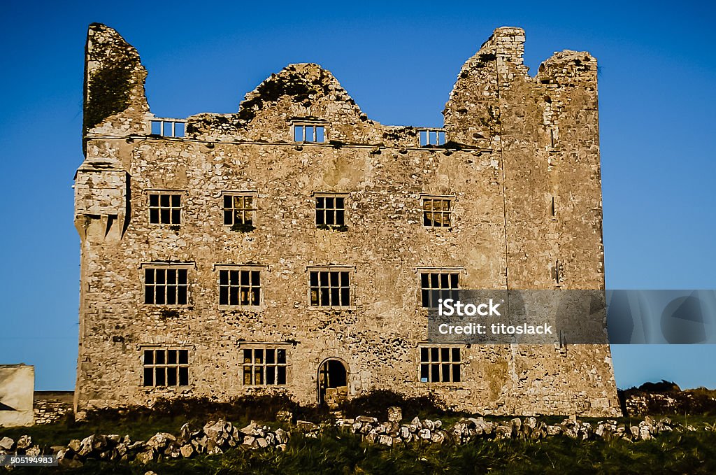 Ruínas do Castelo de Leamaneh - Foto de stock de Castelo royalty-free