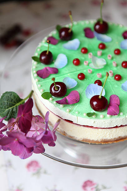 Cherry cheesecake