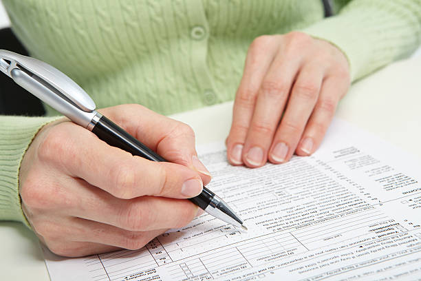 istock Businesswoman in the office 505200471