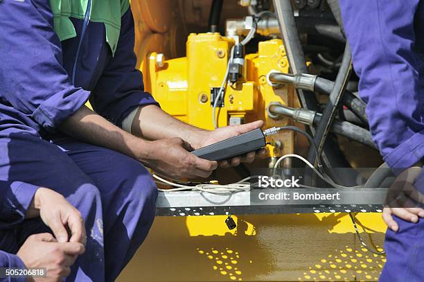 Engine Maintenance Stock Photo - Download Image Now - Generator, Repairing, Diesel Fuel