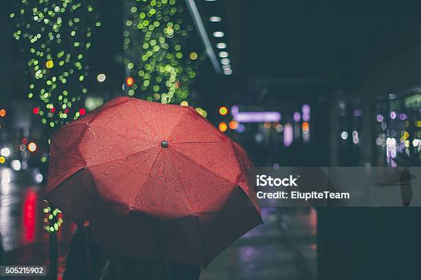 Umbrella Stock Photo - Download Image Now - City, Environment, Horizontal