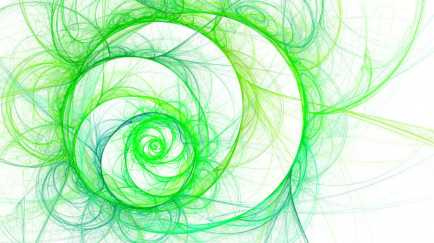 istock Exotic flower. Space spiral of time. 505216278