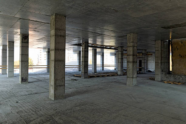istock Interior unfinished business center 505216796