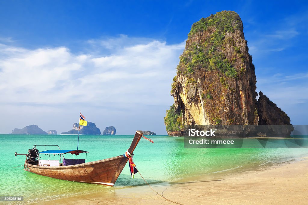Playa de Railay, Krabi. Tailandia - Foto de stock de Tailandia libre de derechos