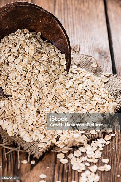 Portion Of Oatmeal Stock Photo - Download Image Now - Bowl, Breakfast Cereal, Cereal Plant